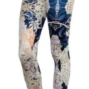 BlackMilk Navy Mucha Leggings Size Small NWOT